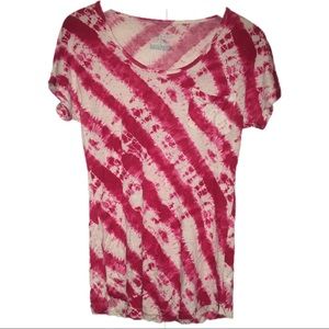 Calypso St Barth XS pink & white t shirt